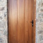 Puerta de entrada madera