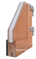 puerta-aluminio-madera Puerta de aluminio madera
